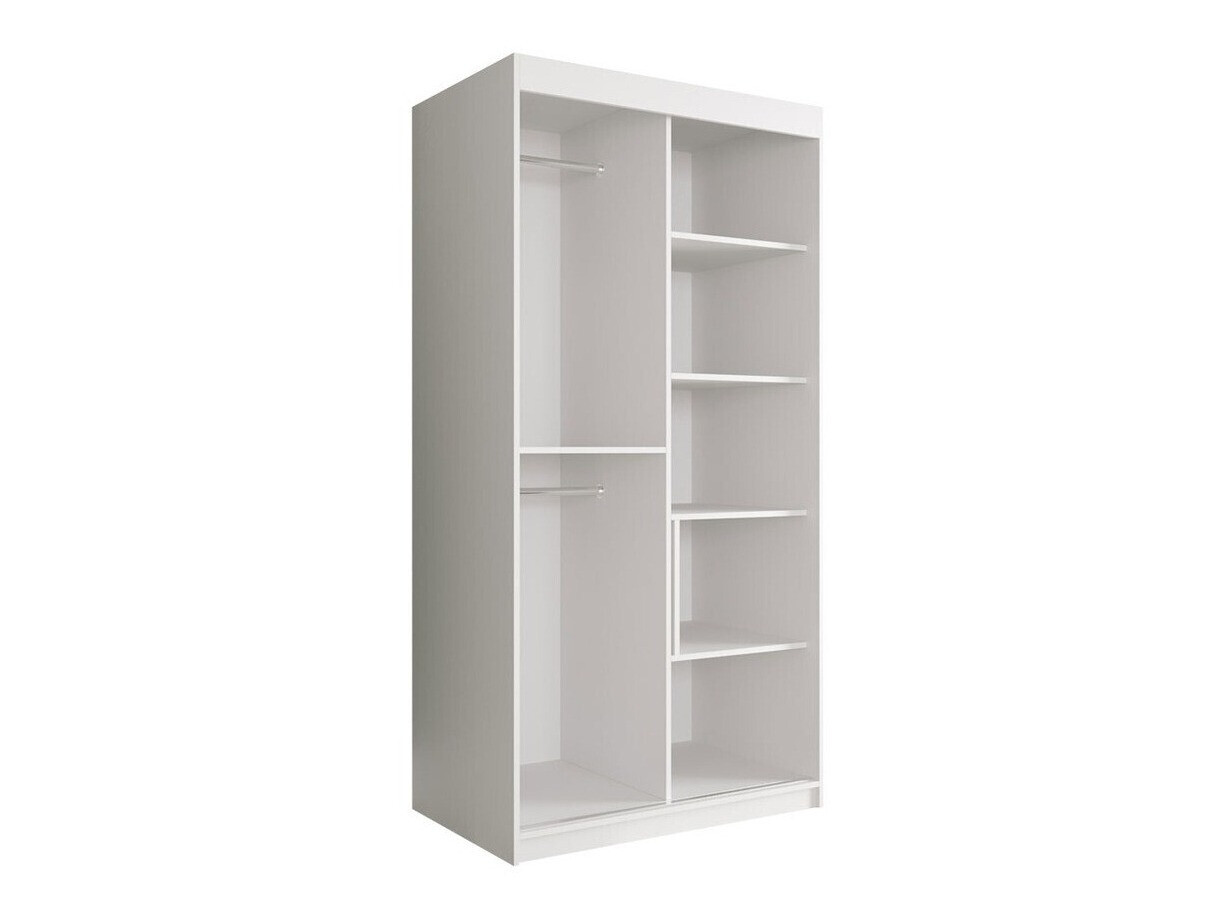 Ormar Hartford 252 (Mat crna + Crni mermer)