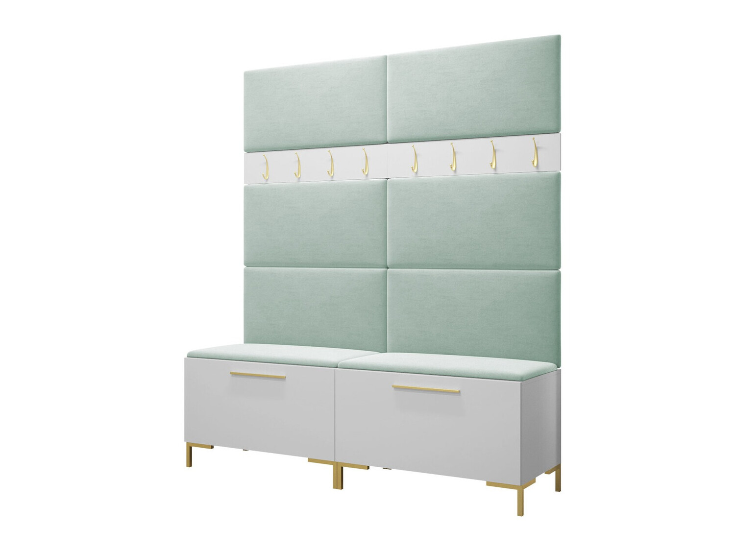 Set za hodnik Nomal II (Belo)