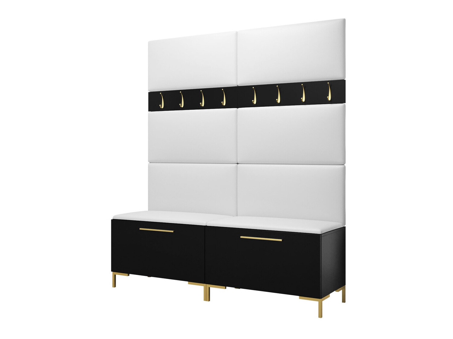 Set za hodnik Tivsoa 101 (Crno)