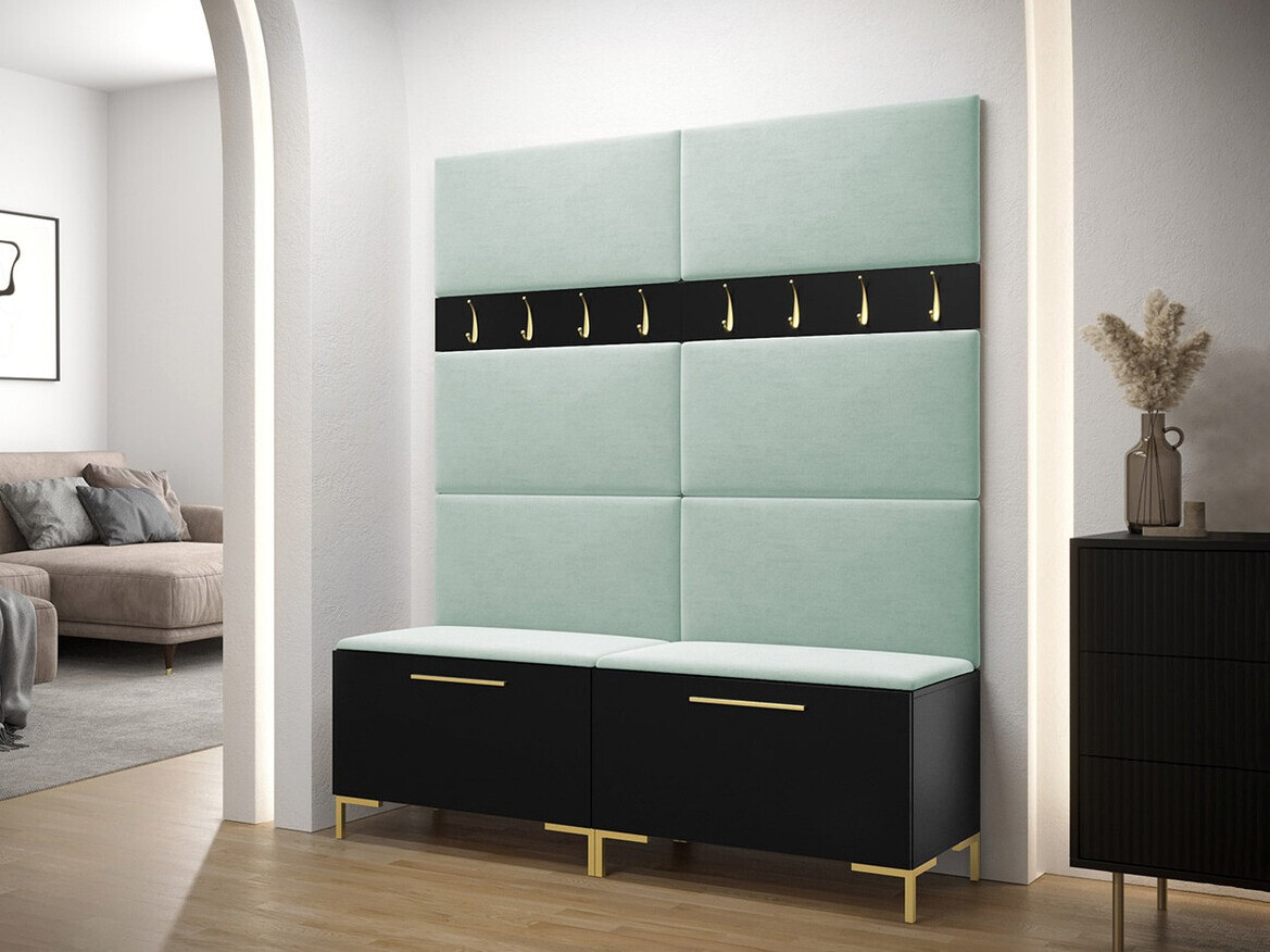 Set za hodnik Tivsoa 101 (Crno)