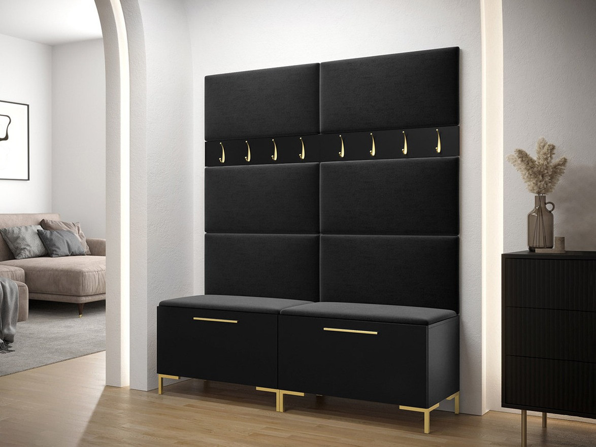 Set za hodnik Tivsoa 101 (Crno)