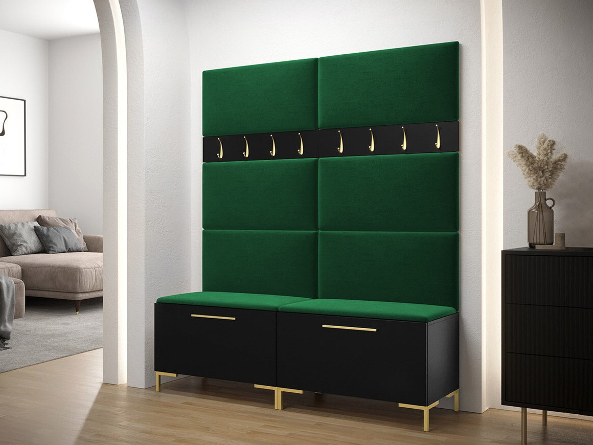 Set za hodnik Tivsoa 101 (Crno)