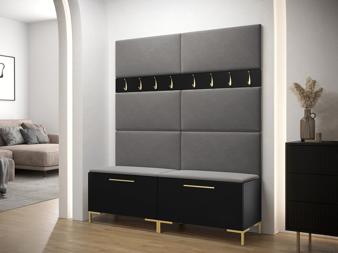 Set za hodnik Tivsoa 101 (Crno)