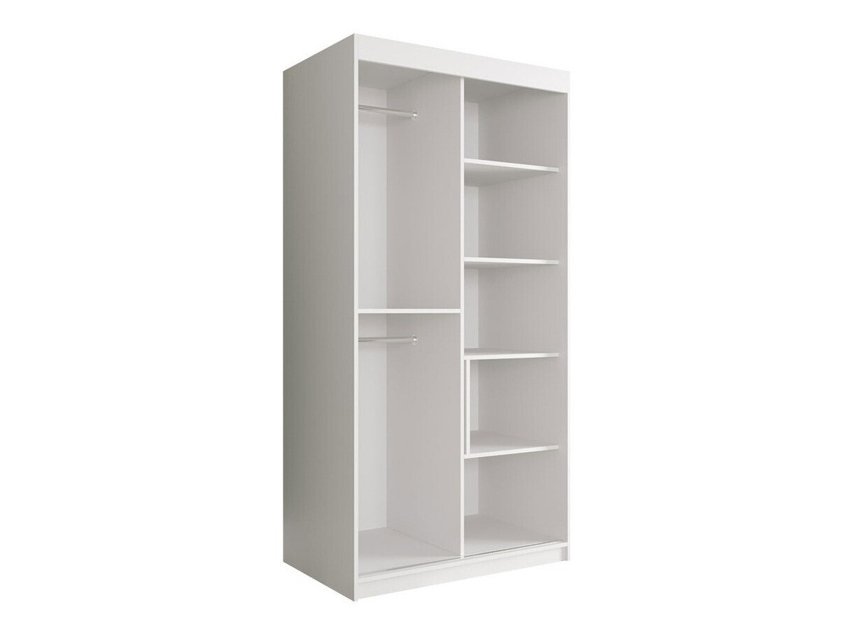 Ormar Hartford 246 (Mat crna + Crni mermer)