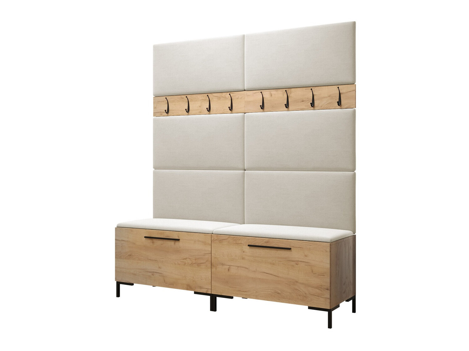 Set za hodnik Nomal II (Craft hrast)
