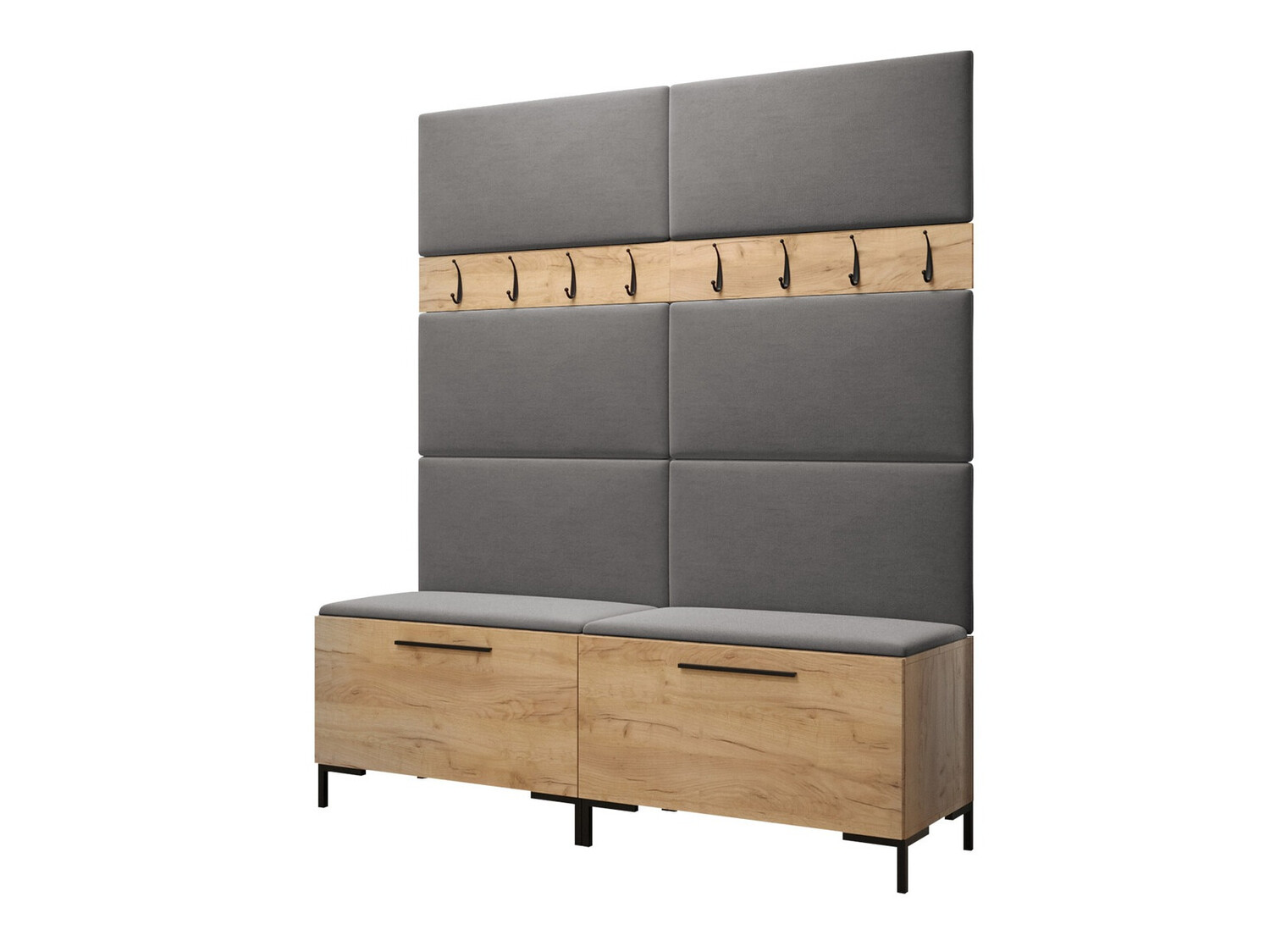 Set za hodnik Nomal II (Craft hrast)