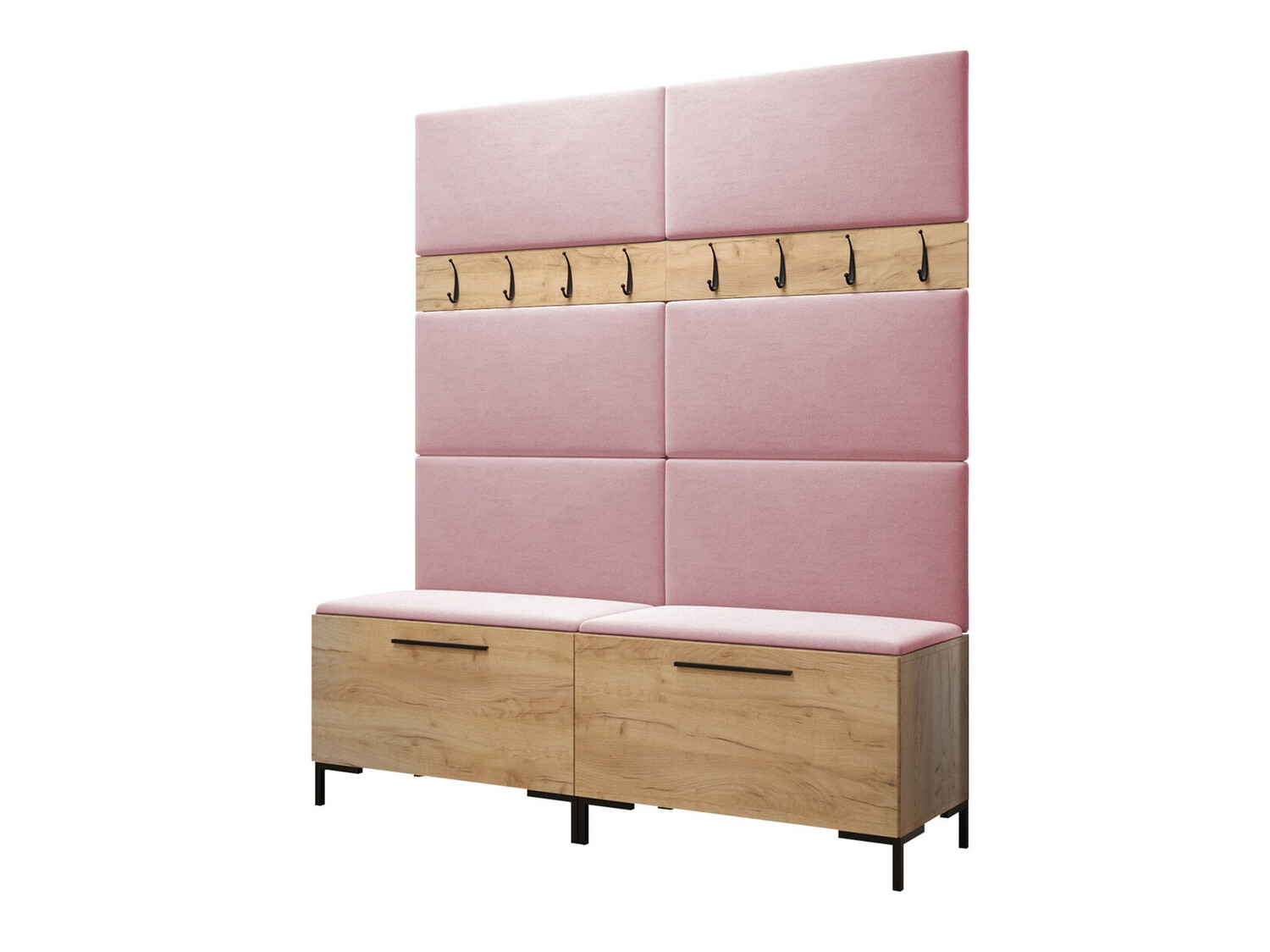 Set za hodnik Tivsoa 101 (Craft hrast)