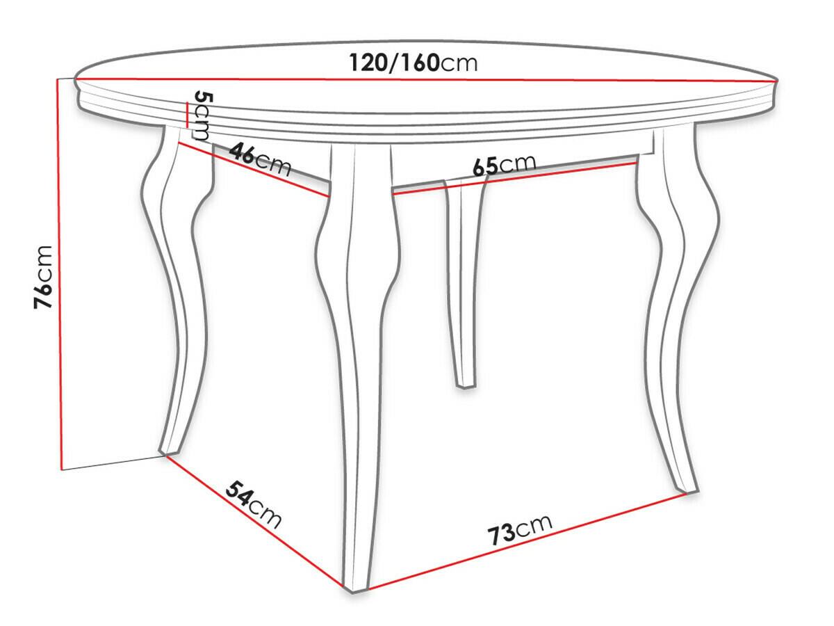 Trpezarijski set Racine 138 (Sjajno belo + Magic Velvet 2216)