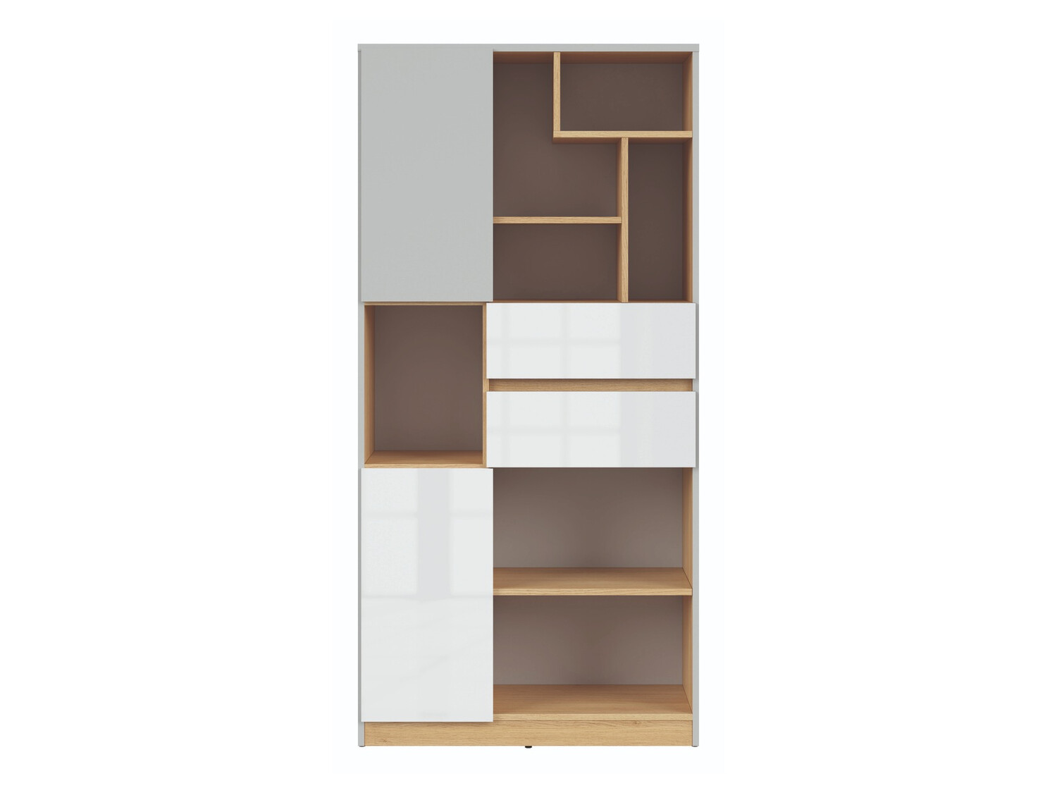 Polica Nuevaru 107 (Sjajno belo)