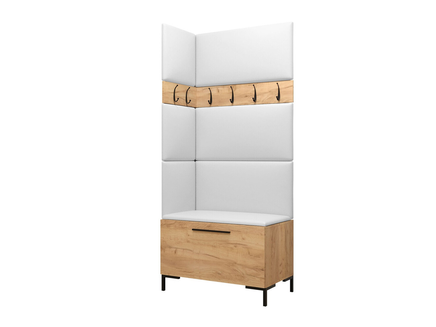 Set za hodnik Nomal IV (Craft hrast)