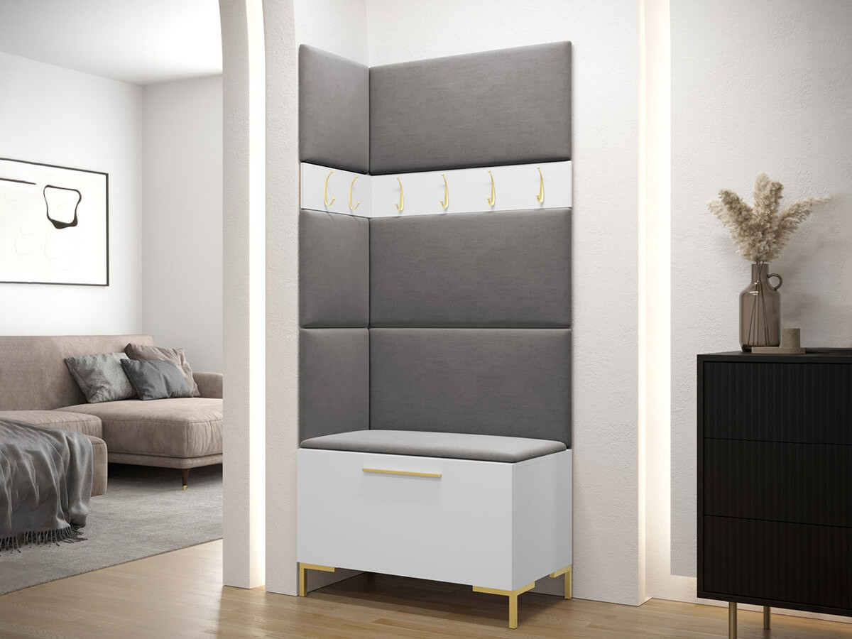 Set za hodnik Tivsoa 103 (Belo)