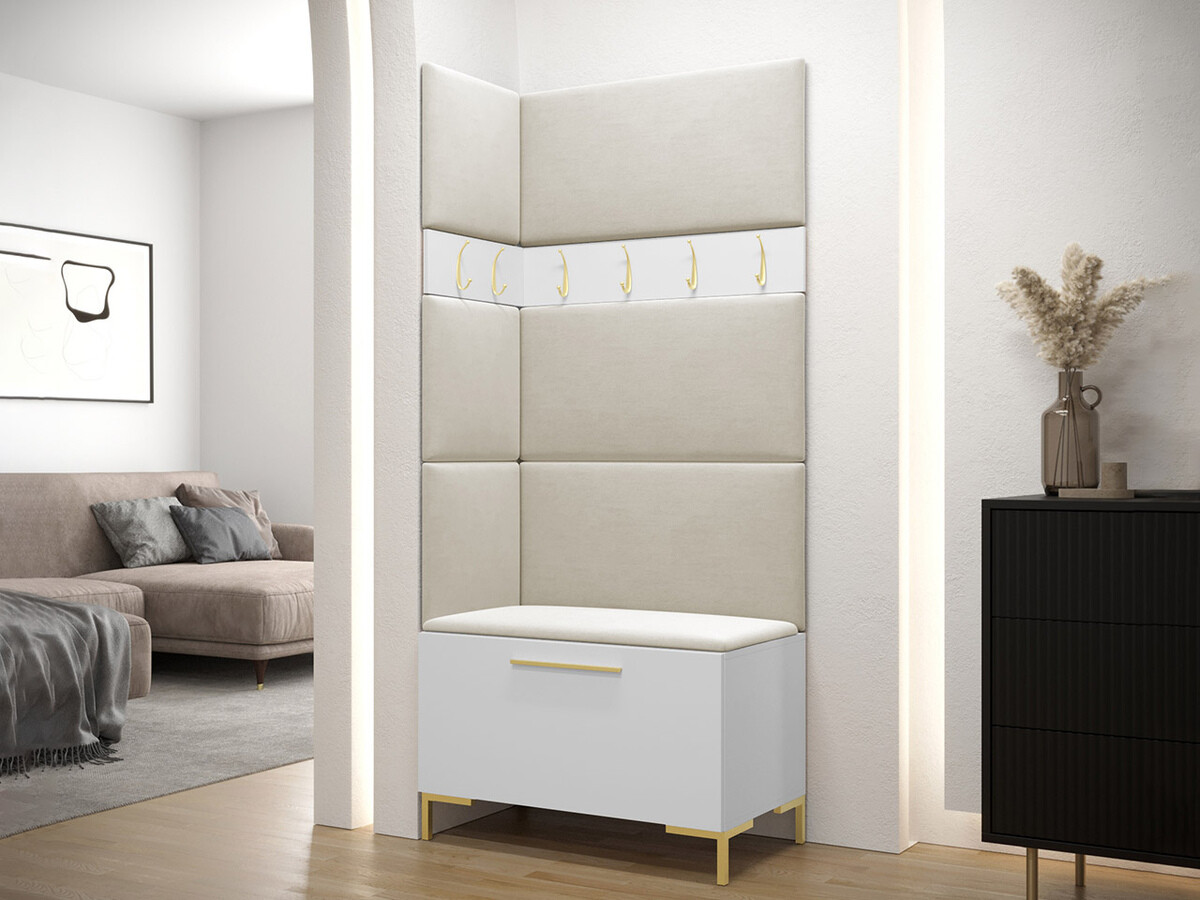 Set za hodnik Tivsoa 103 (Belo)