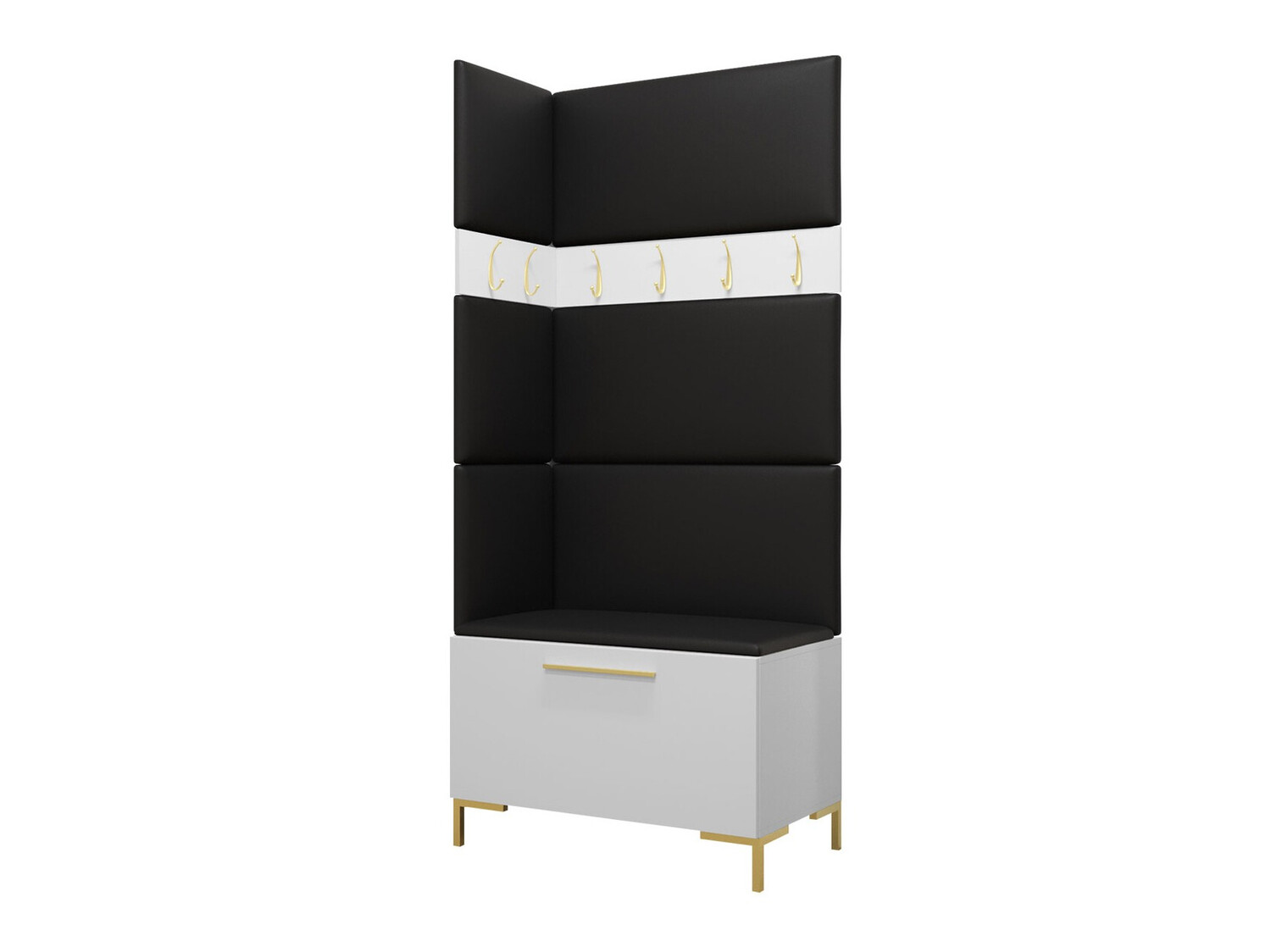 Set za hodnik Tivsoa 103 (Belo)