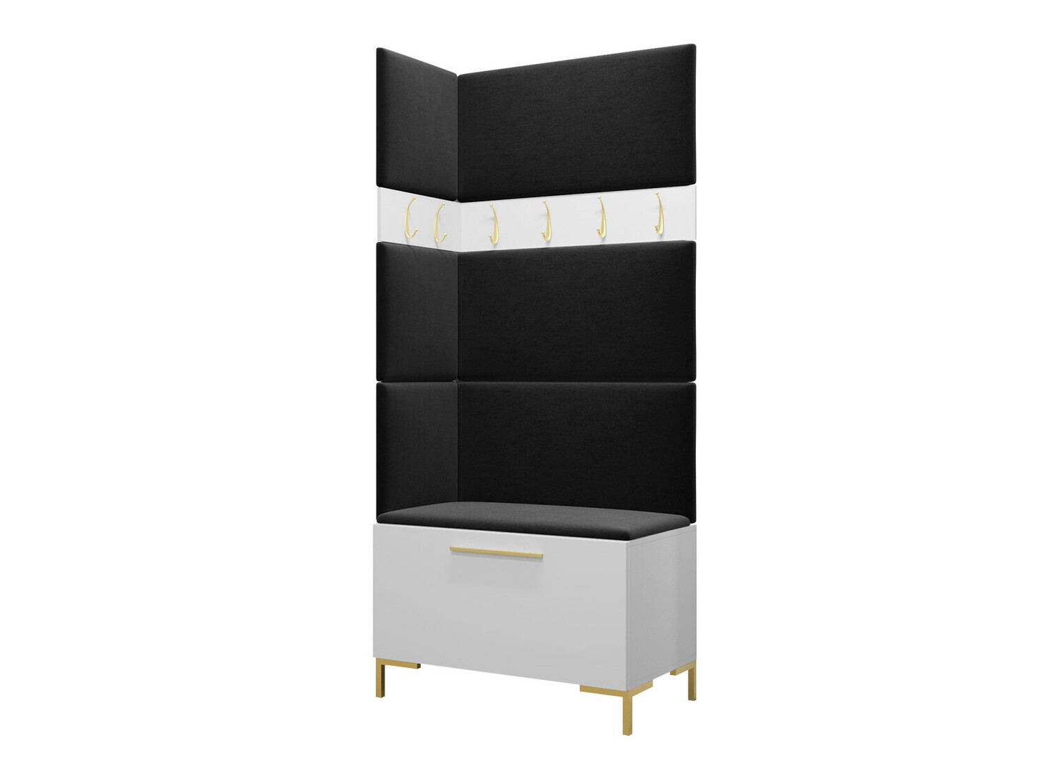 Set za hodnik Tivsoa 103 (Belo)