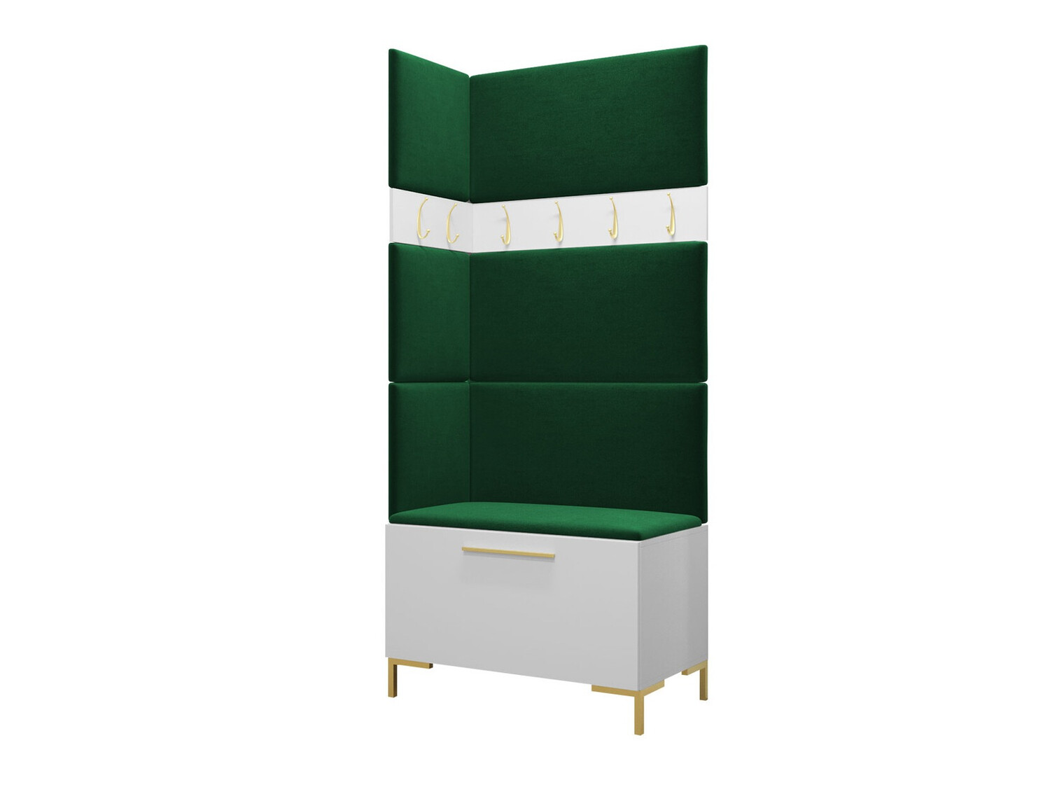 Set za hodnik Tivsoa 103 (Belo)