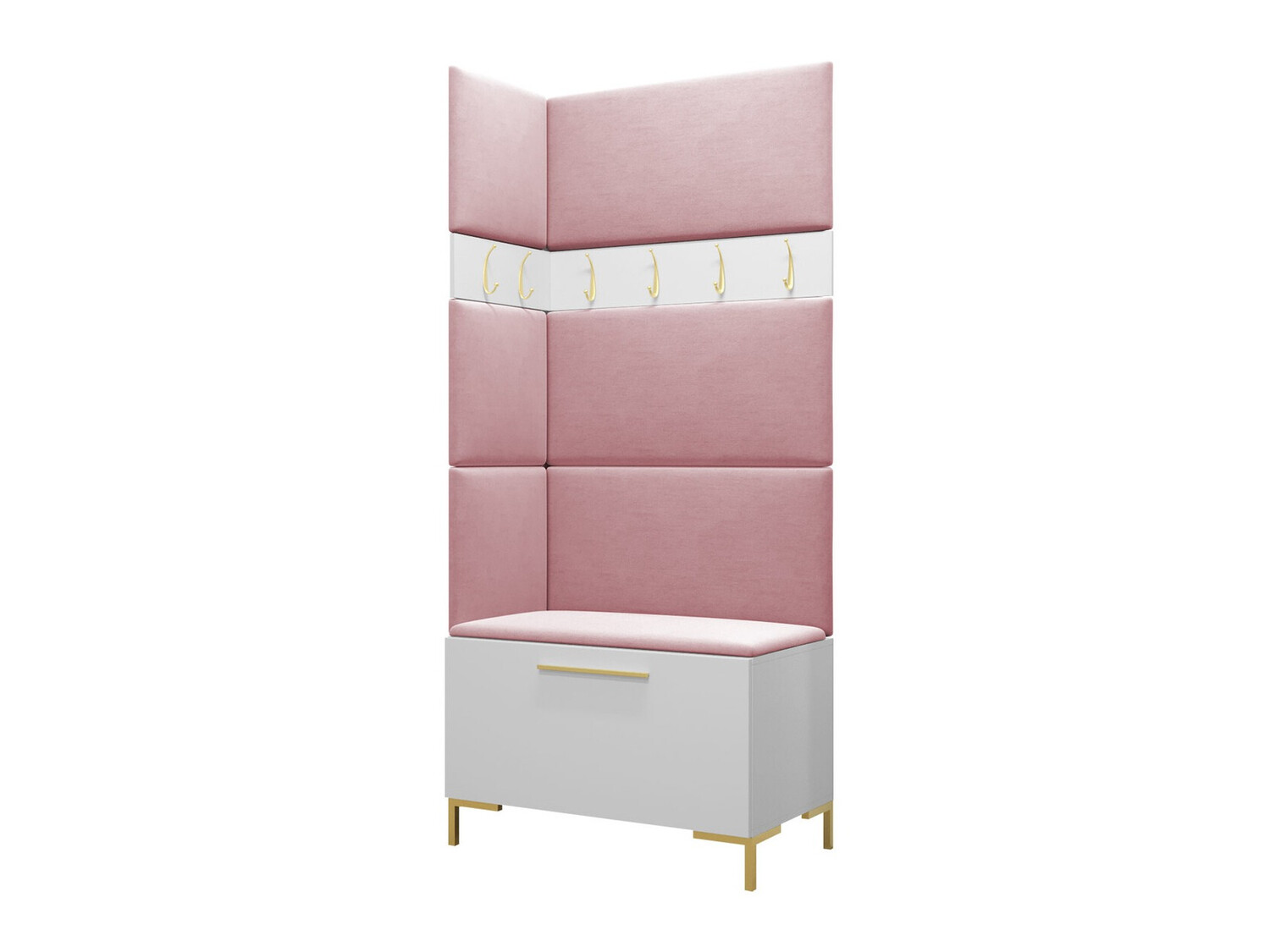 Set za hodnik Tivsoa 103 (Belo)