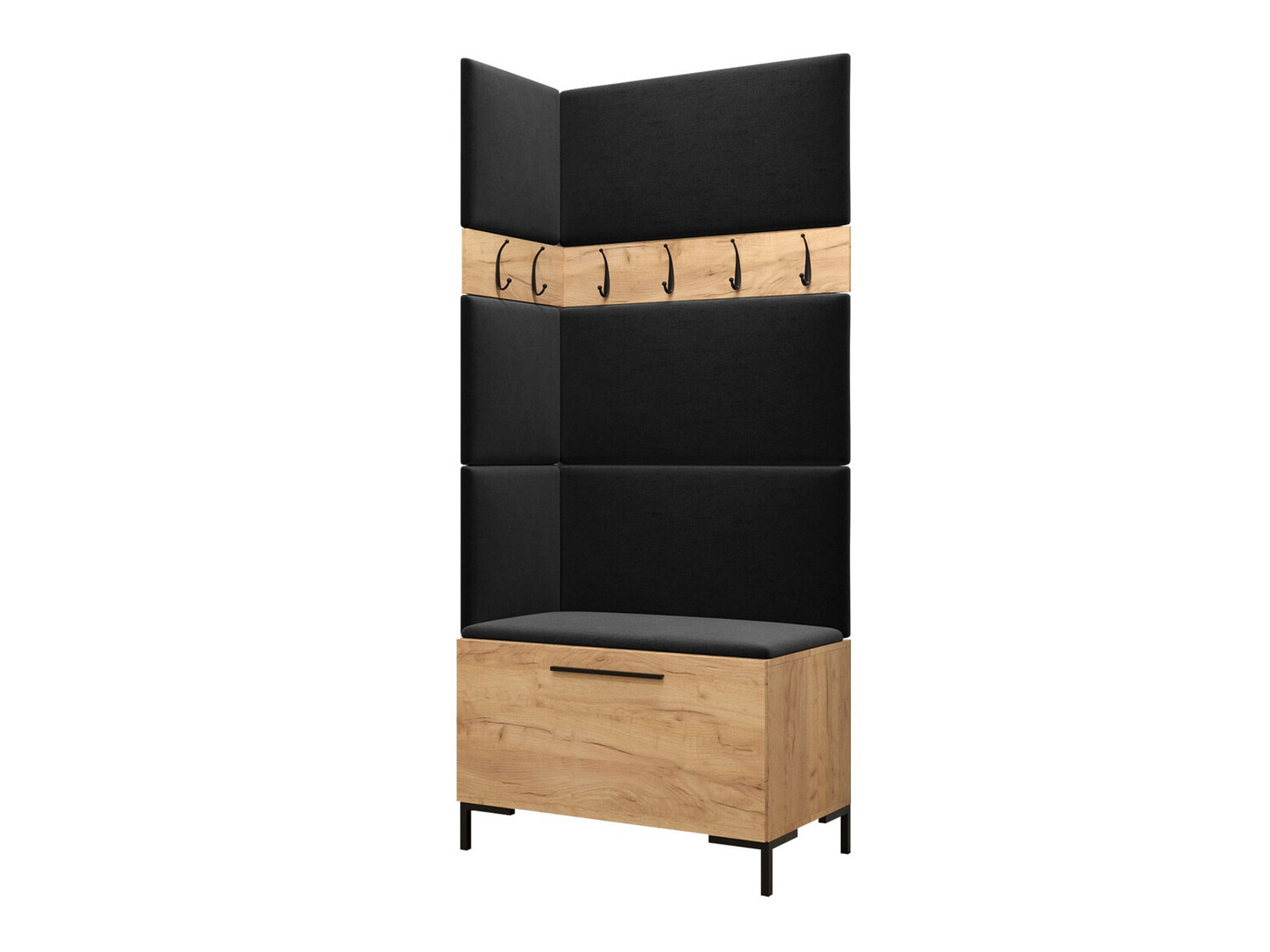 Set za hodnik Tivsoa 103 (Craft hrast)