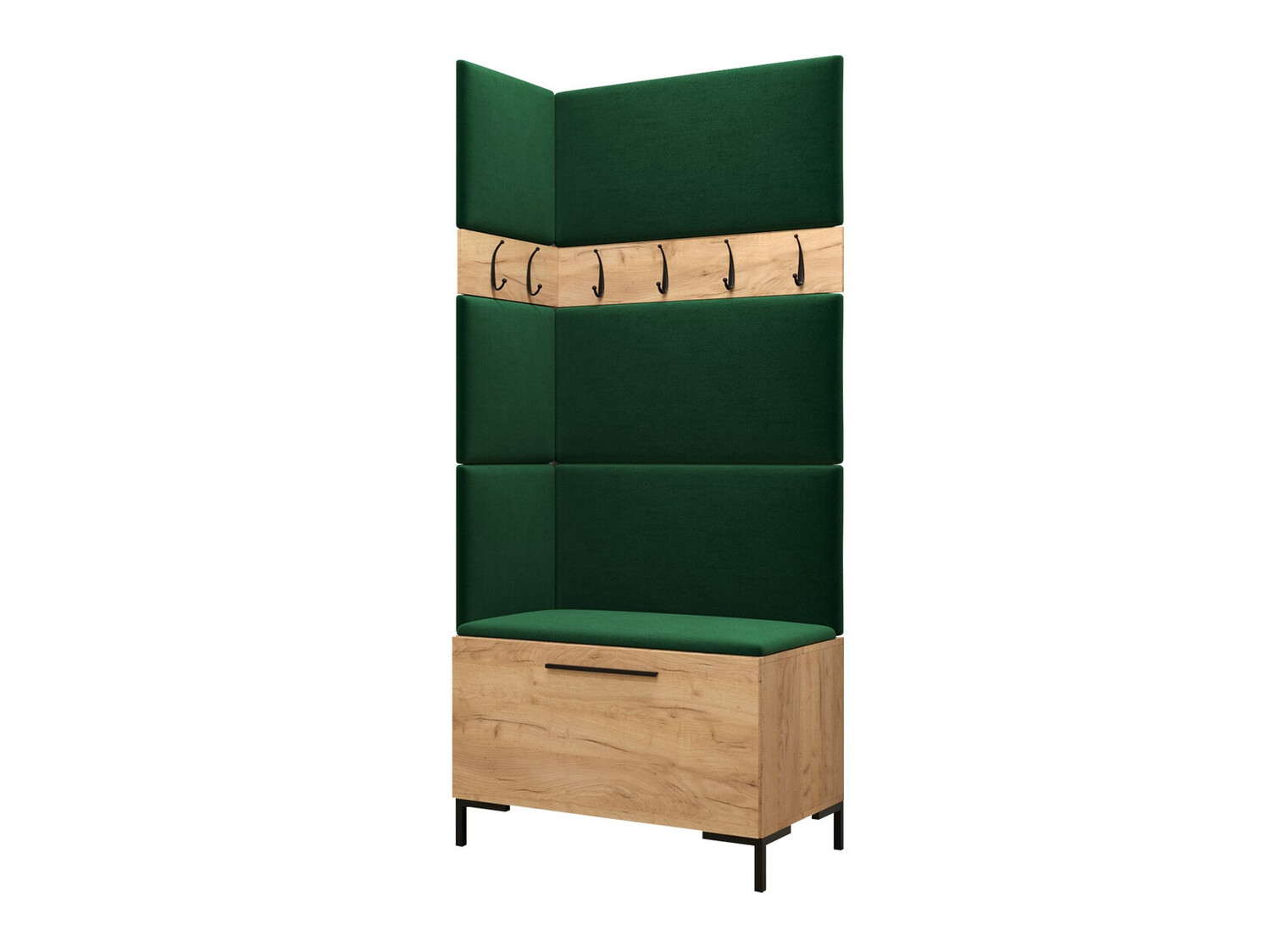 Set za hodnik Tivsoa 103 (Craft hrast)