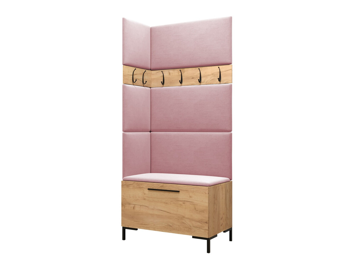 Set za hodnik Tivsoa 103 (Craft hrast)