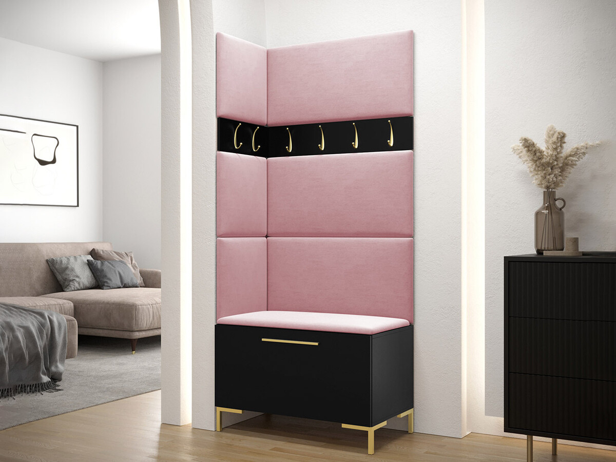 Set za hodnik Tivsoa 103 (Crno)