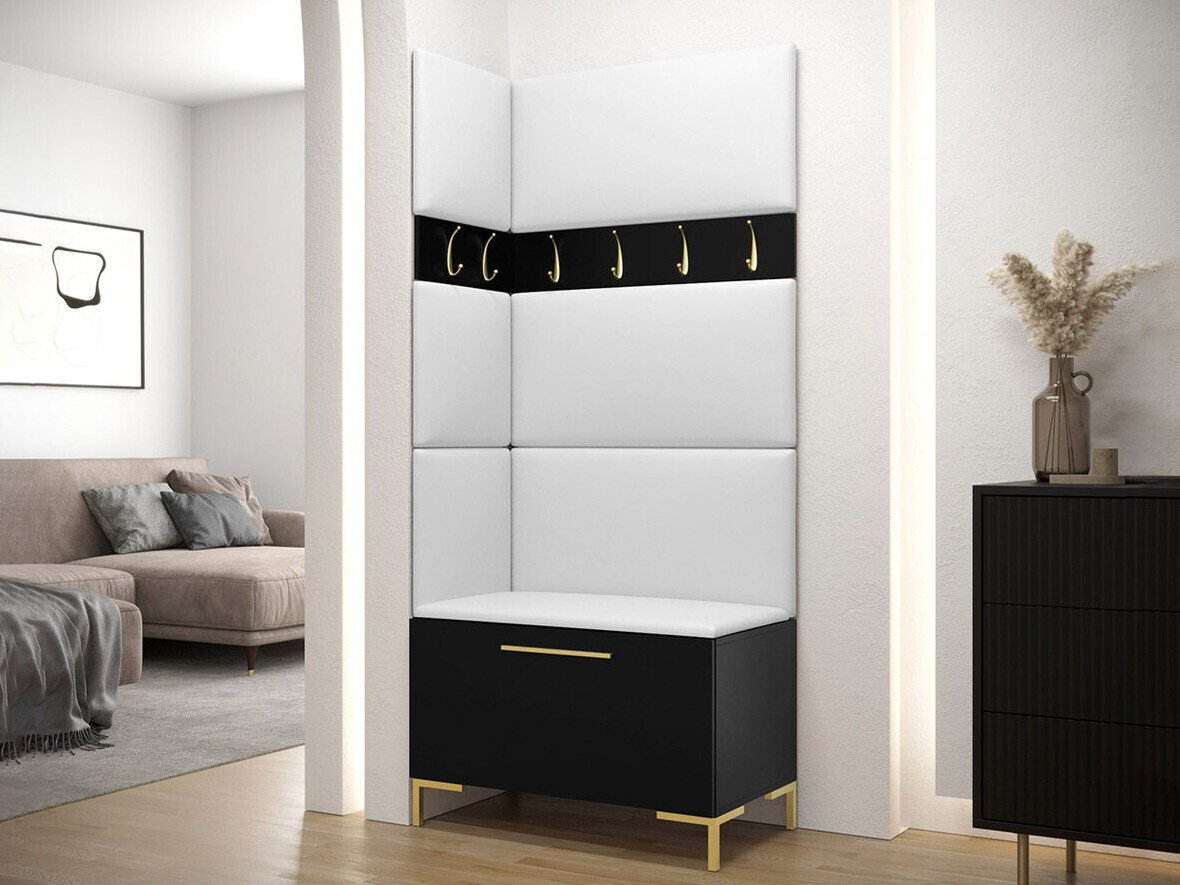 Set za hodnik Tivsoa 103 (Crno)