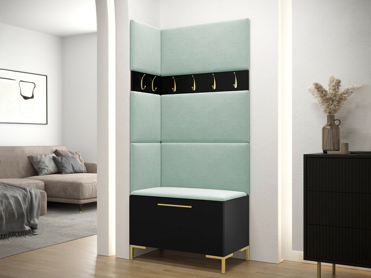 Set za hodnik Tivsoa 103 (Crno)