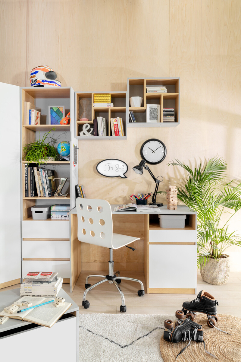 Polica Nuevaru 108 (Sjajno belo)