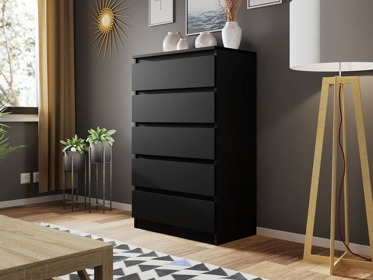 Komoda Comfivo Structor IV (Crno)