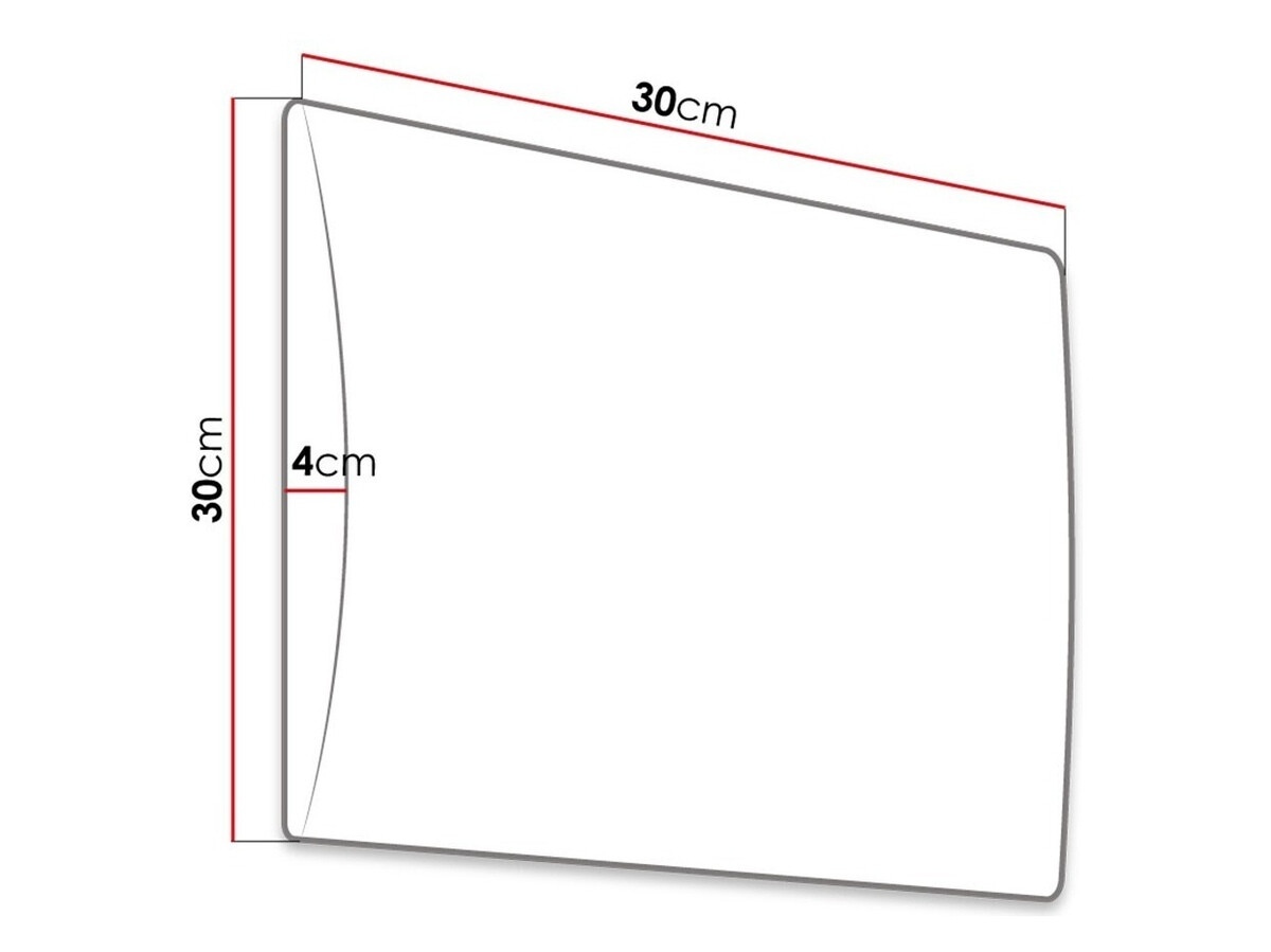 Mekani zidni panel Comfivo Ovis II (Soft 017) (30x30)