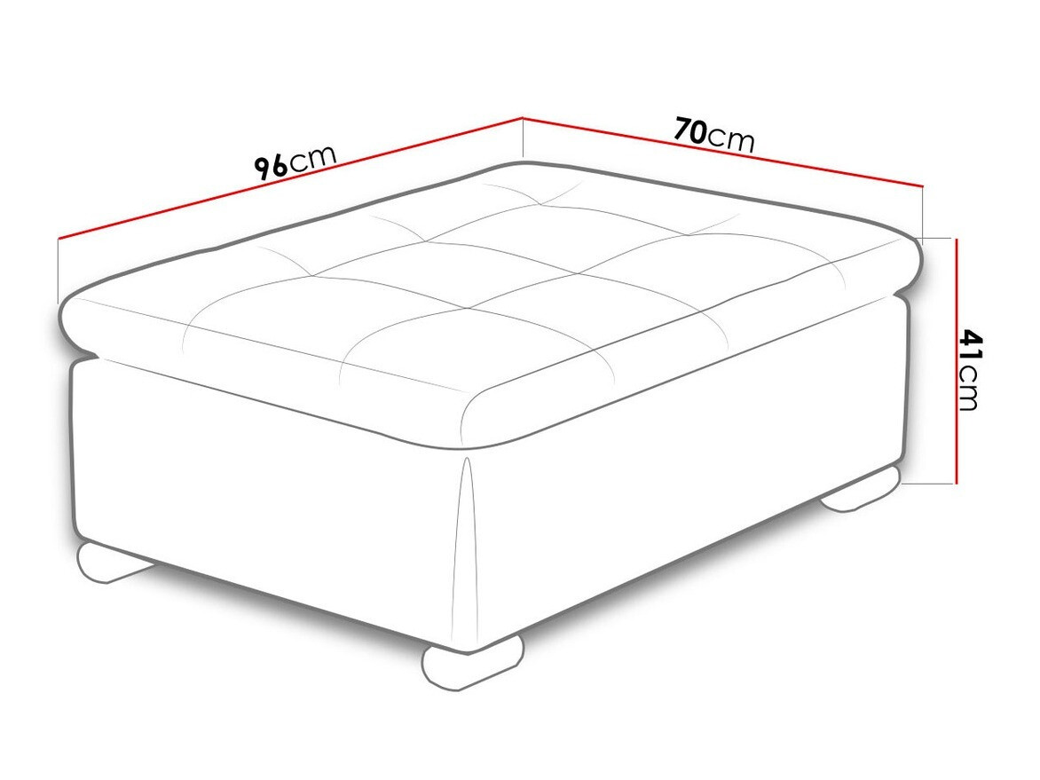 Tapacirana klupa Comfivo 118 (Soft 020 + Majorka 03)