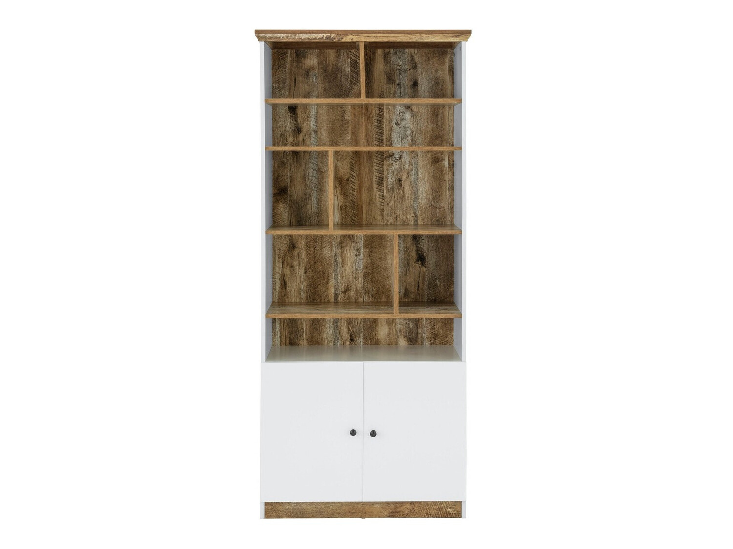 Polica Felmave 104 (Belo + Hrast)
