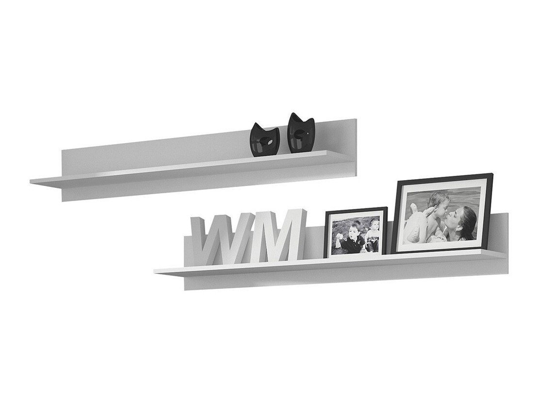 Zidni set polica Tornola 104 (Belo)