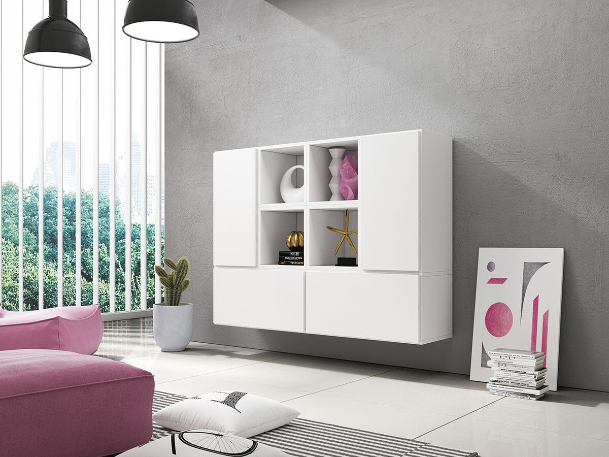 Set ormarića Corbele 124 (Belo)