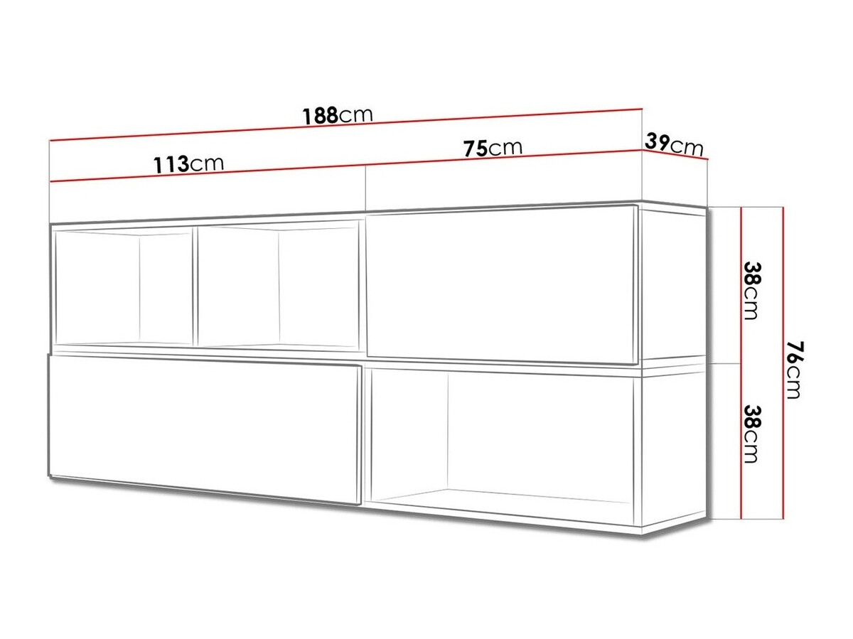 TV sto Corbele 121 (Crno)