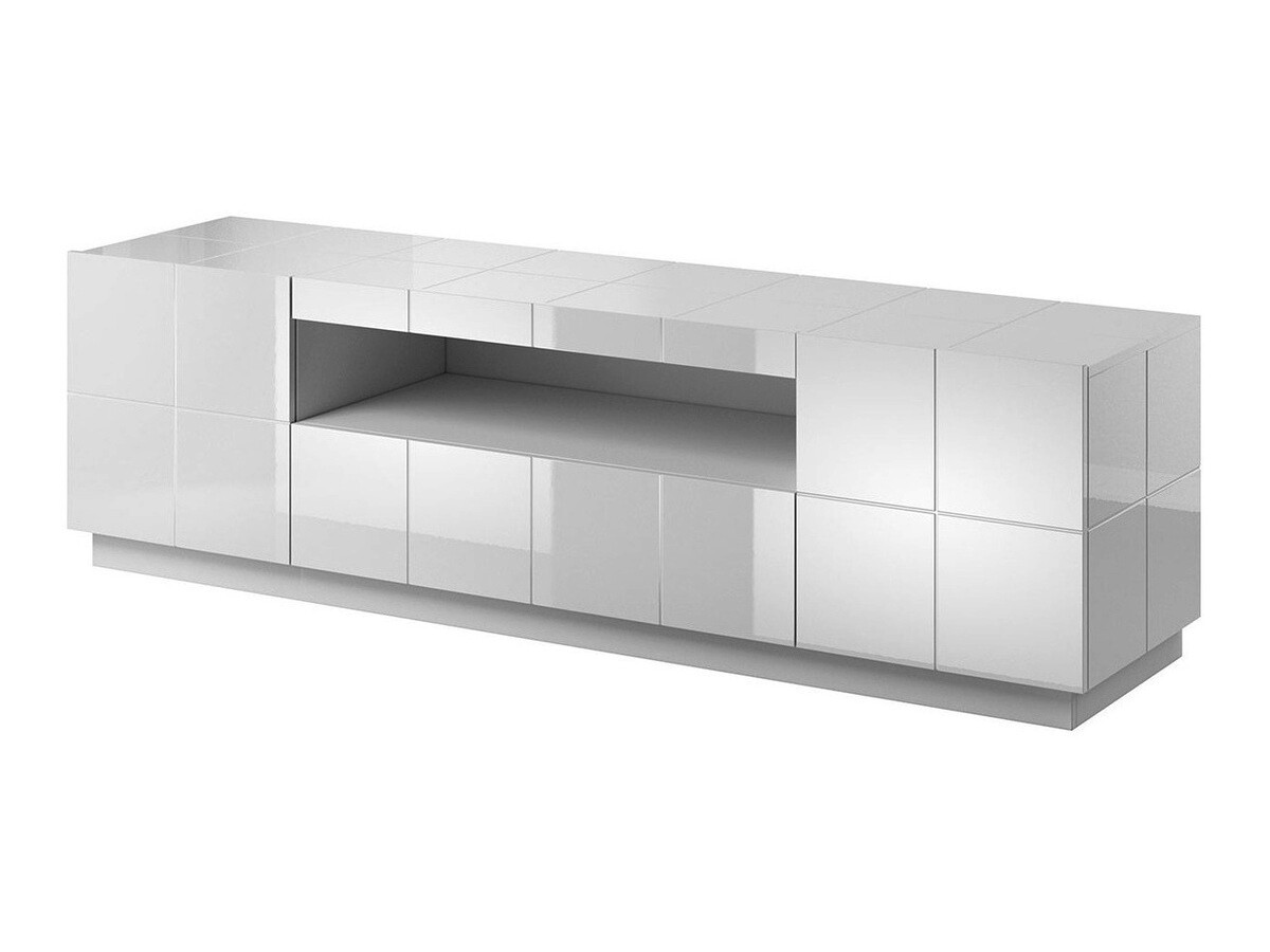 TV sto Charlotte 131 (Crna visoki sjaj)