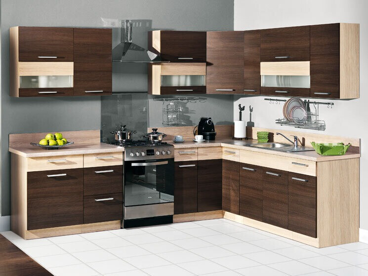 Modularni ormar sa fiokom i vratima Mode Dark 110