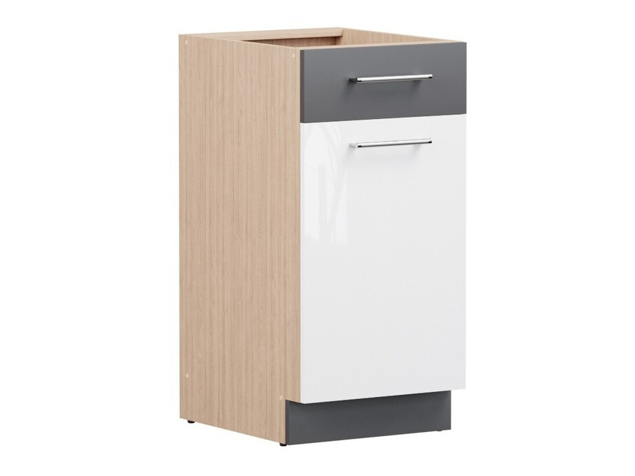 Modularni ormar sa fiokom i vratima Mode White 110
