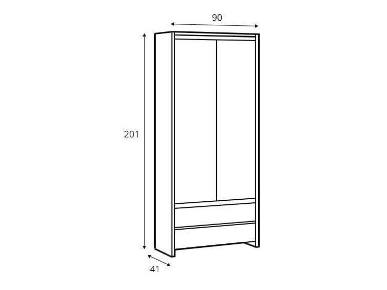 Polica Nolroma 111 (Sonoma hrast)