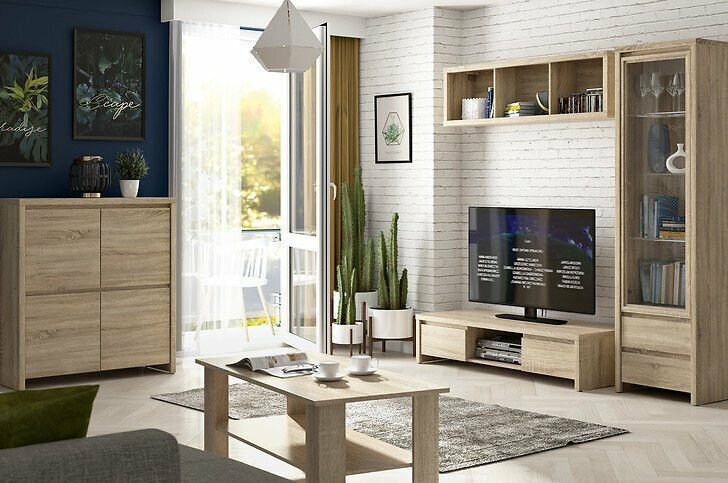 TV sto Nolroma 128 (Sonoma hrast)