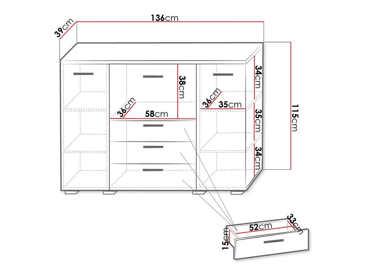 Komoda Nashville 101 (IV)