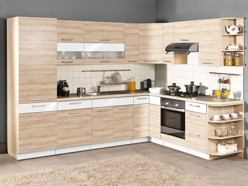 Modularni ormar sa fiokom i vratima Mode Beech 113