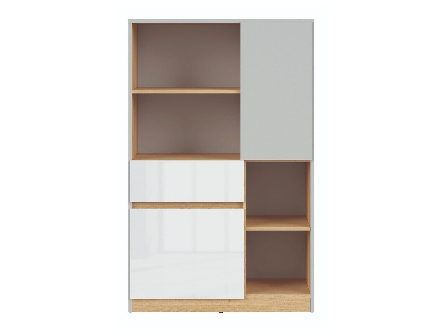 Polica Nuevaru 101 (Sjajno belo)