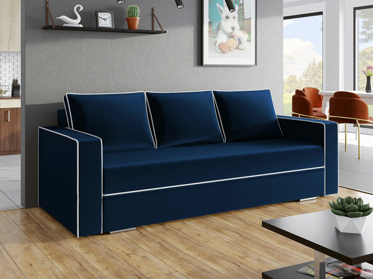 Sofa na razvlačenje Decatur 101 (Amor Velvet 4314 + Amor Velvet 4317)