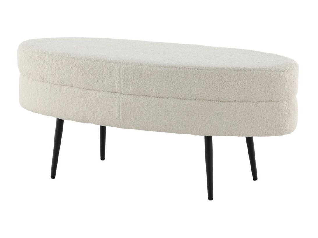 Tapacirana klupa Dallas 2920 (Belo + Crno)