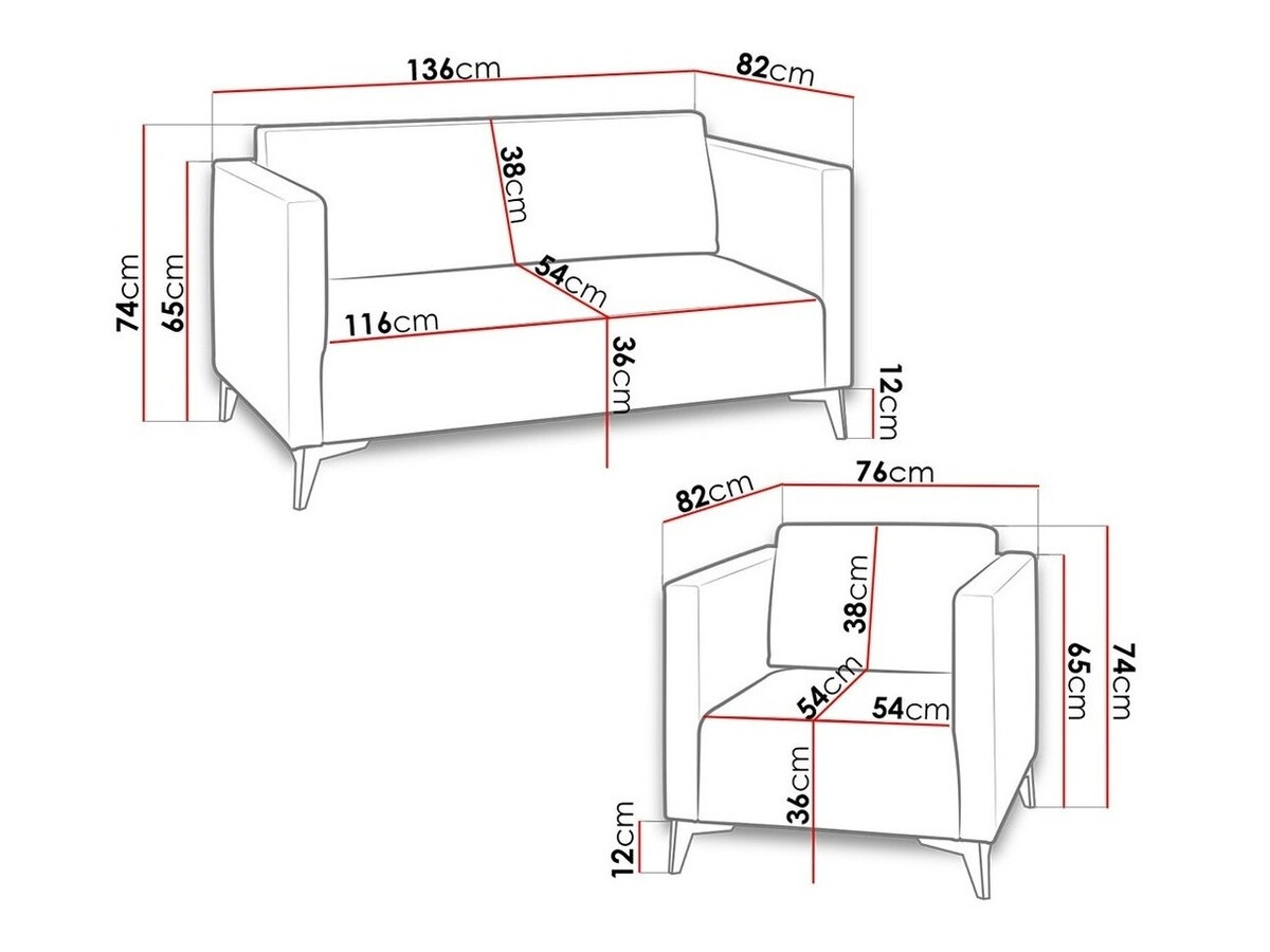 Tapaciran nameštaj set Virmore 103 (Solo 263)