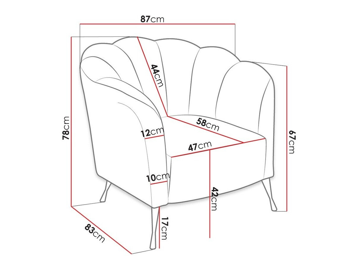 Fotelja Providence 150 (Eureka 2121)