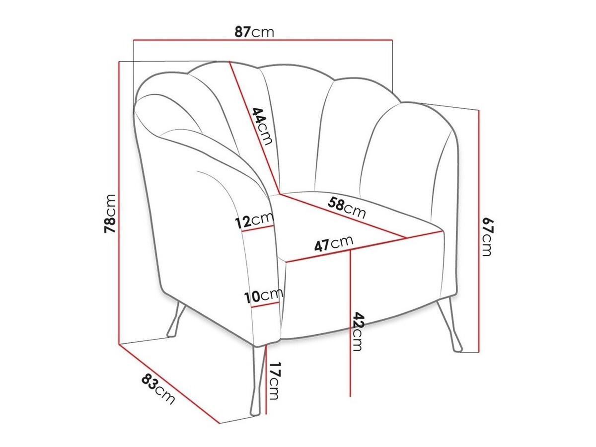 Fotelja Providence 150 (Eureka 2132)