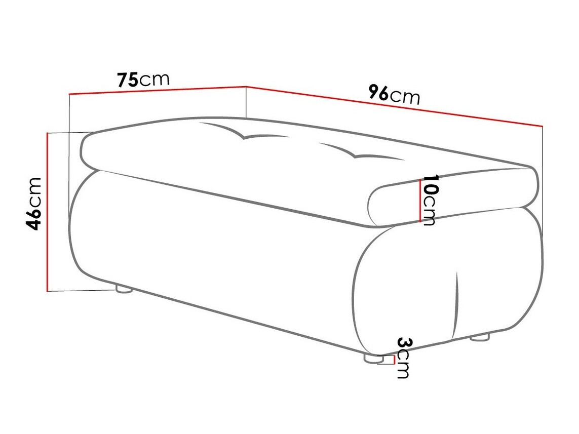 Tapacirana klupa Temple 115