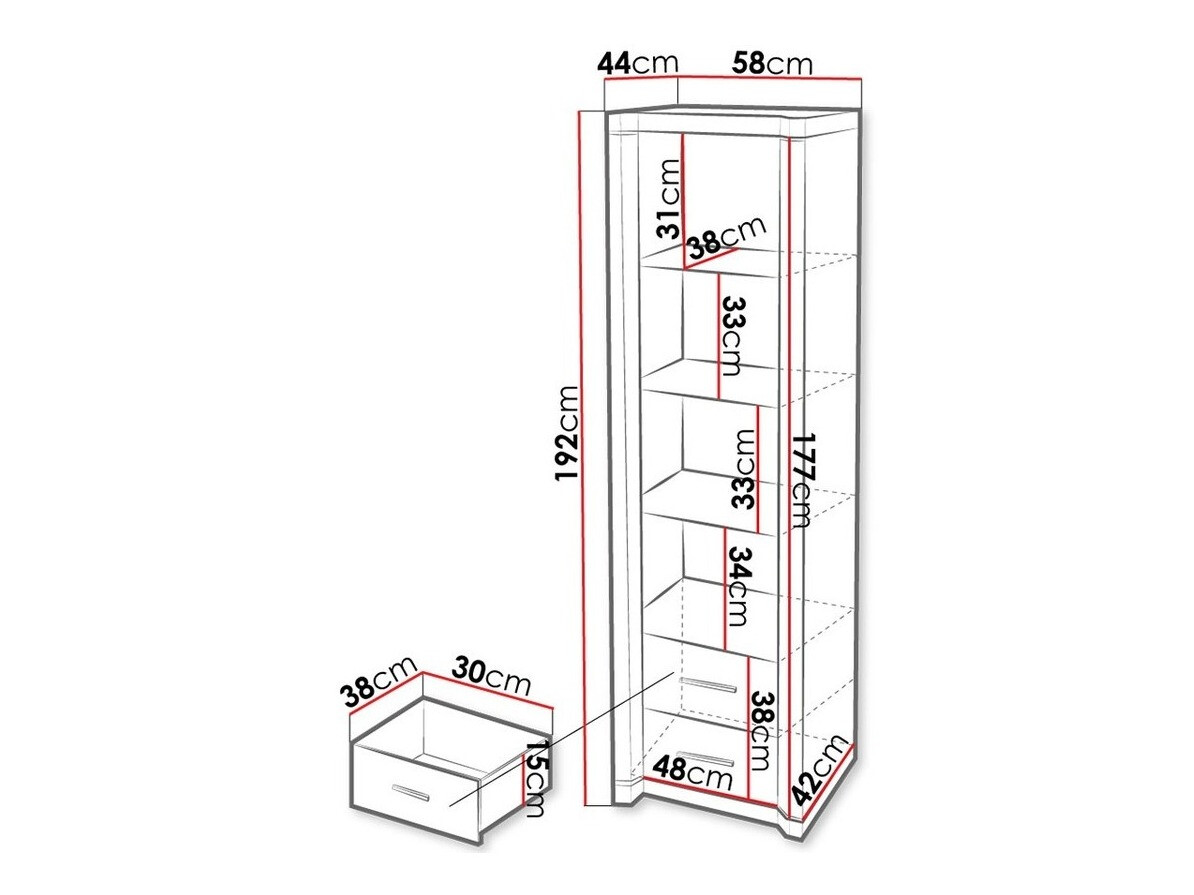 Polica Lorelie 115 (Trufel)