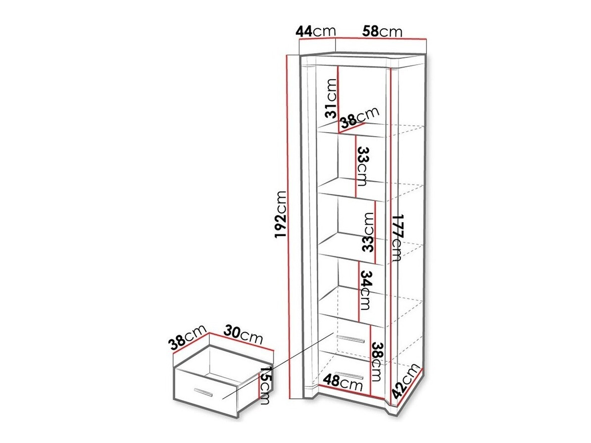 Polica Lorelie 115 (Trufel)